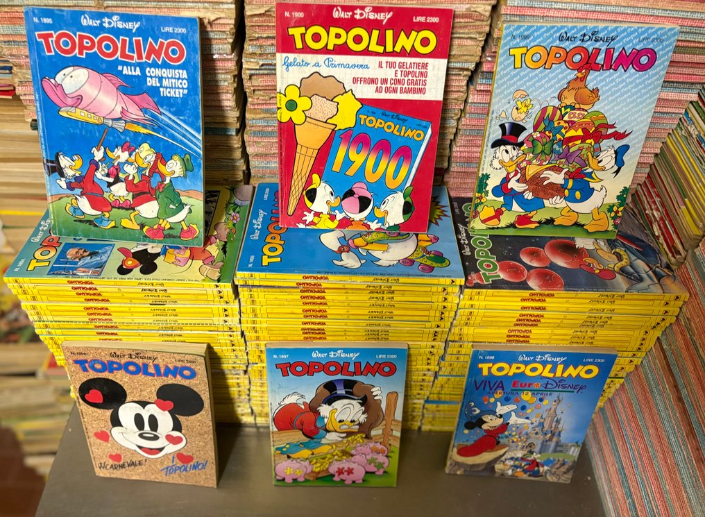 Topolino 1801/1900 - Sequenza semi completa - 99 Comic - First edition #1.0