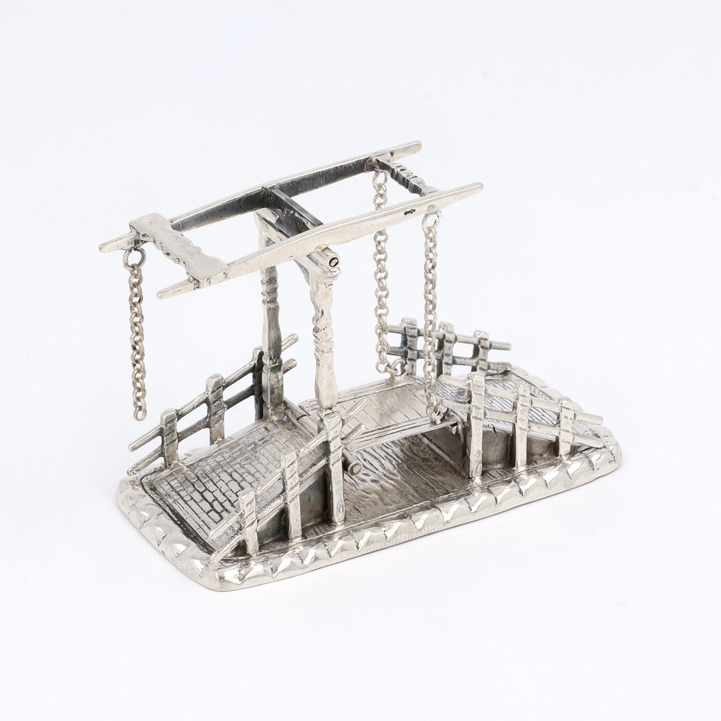 Ophaalbrug (groot) - Miniatyyrihahmo - .835 hopea #1.0