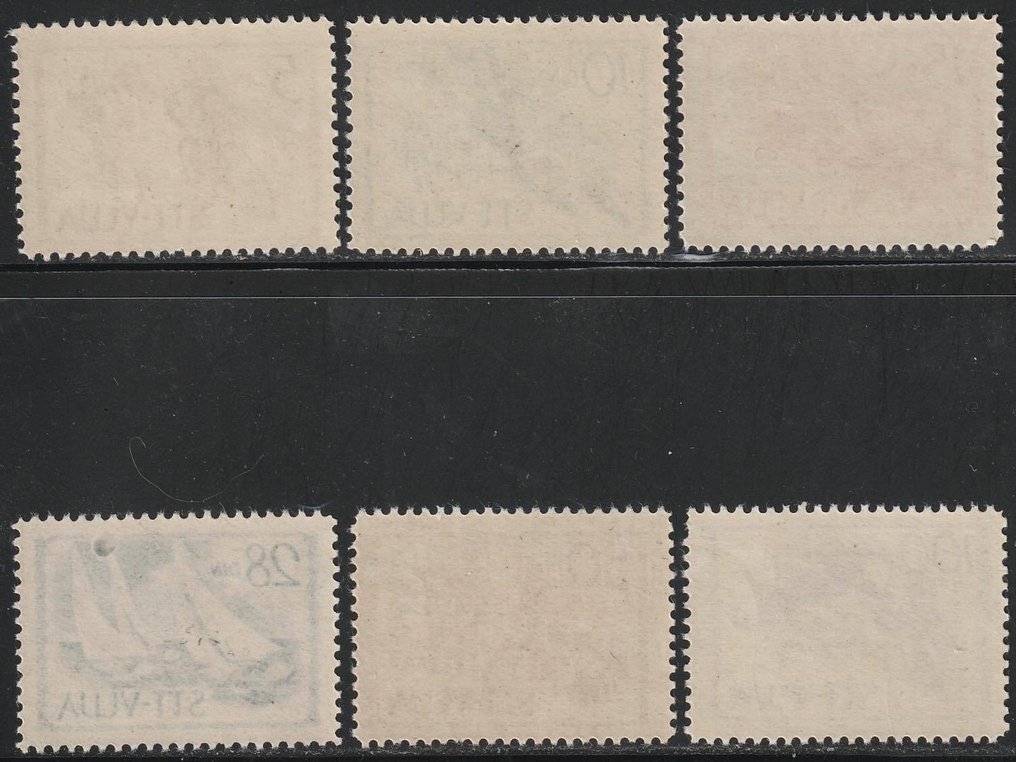 的里雅斯特 - B区 1952/53 - 运动 + 经济与产业，两个完整系列Sass S.13+21，集成MNH** Spl #3.2