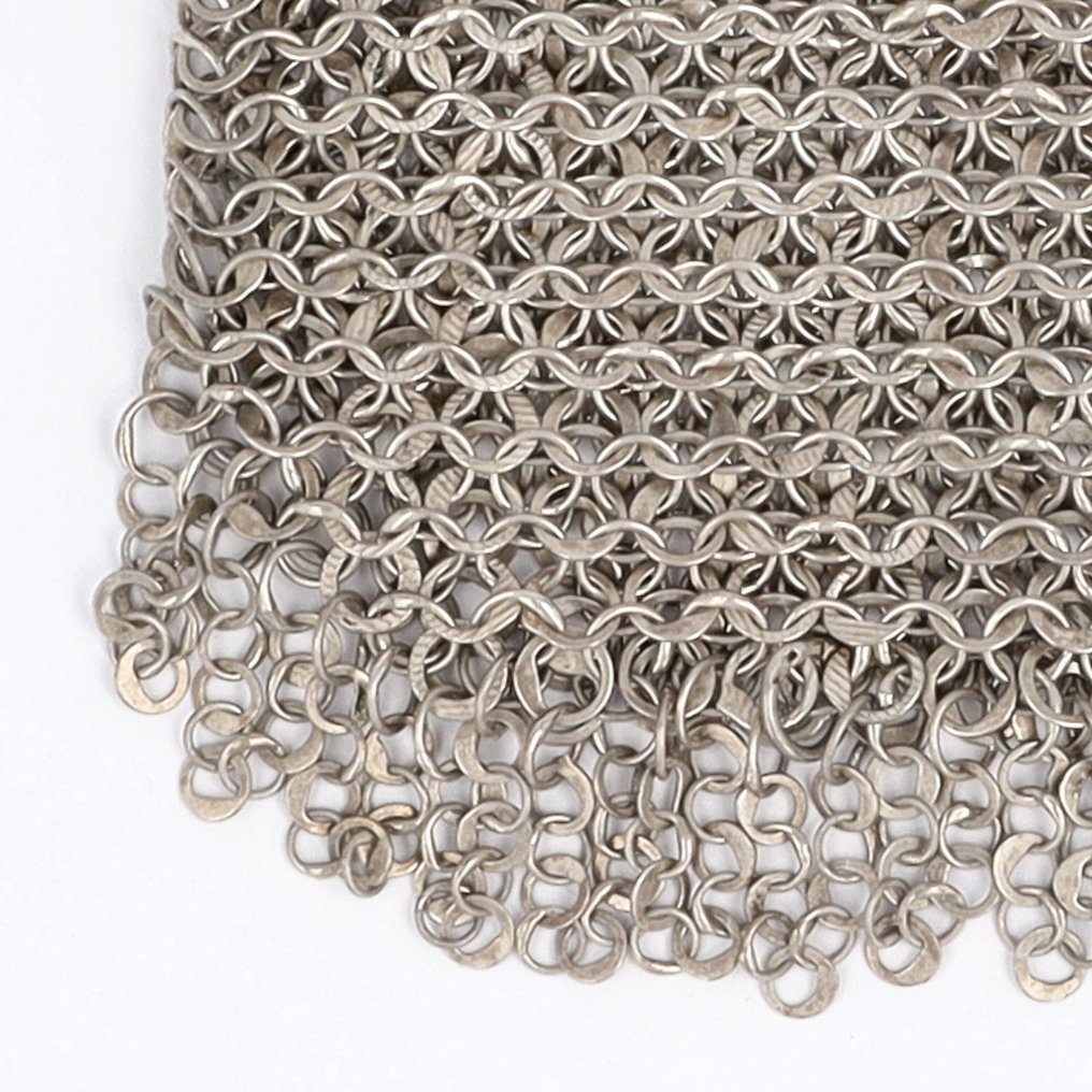 Beugelbeurs "maliënkolder" - Biedermeier - Portefeuille #2.1