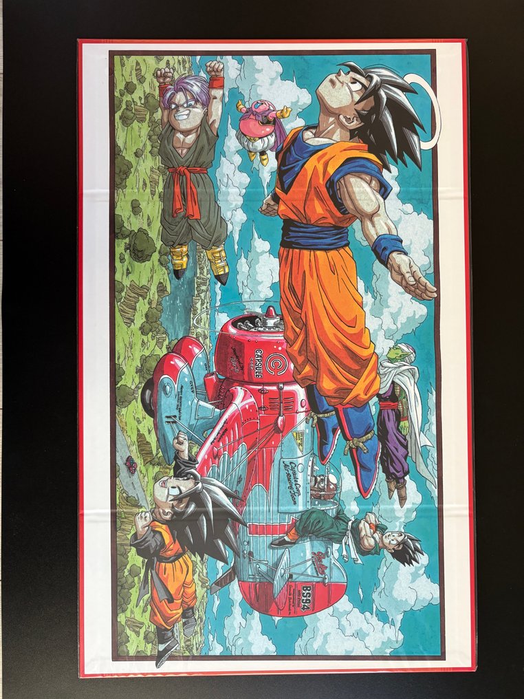 Akira Toriyama - 1 Nagy vizuális illusztrációs tábla - Dragon Ball 40th Anniversary #1.0