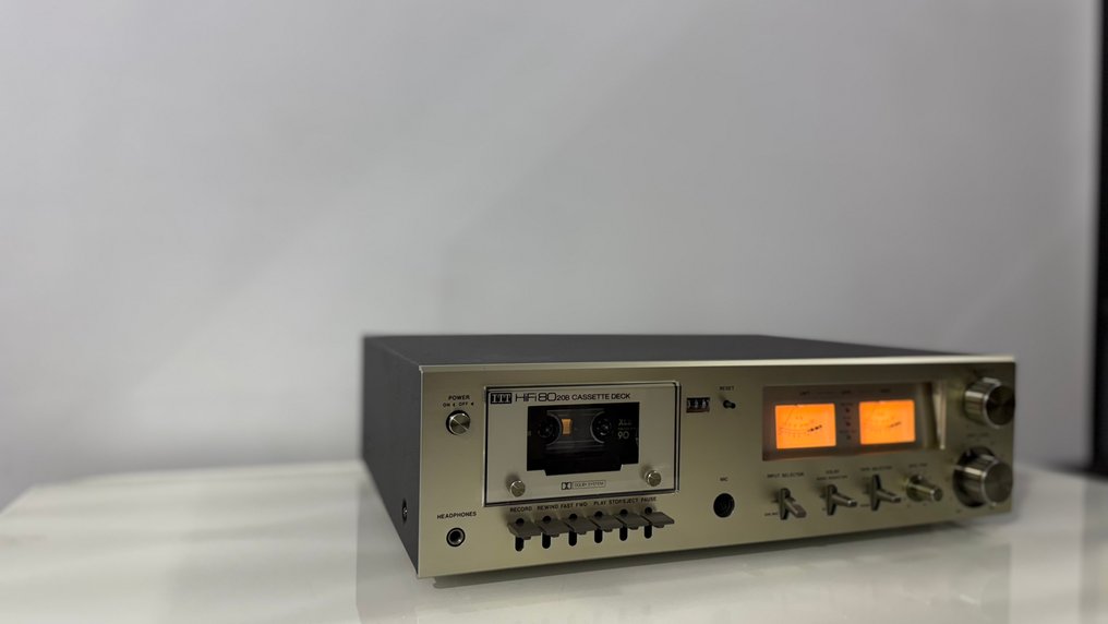 ITT - 8020B – Lecteur/Enregistreur Cassette Audiophile – Excellent état – Dolby Cassette recorder-player #4.3