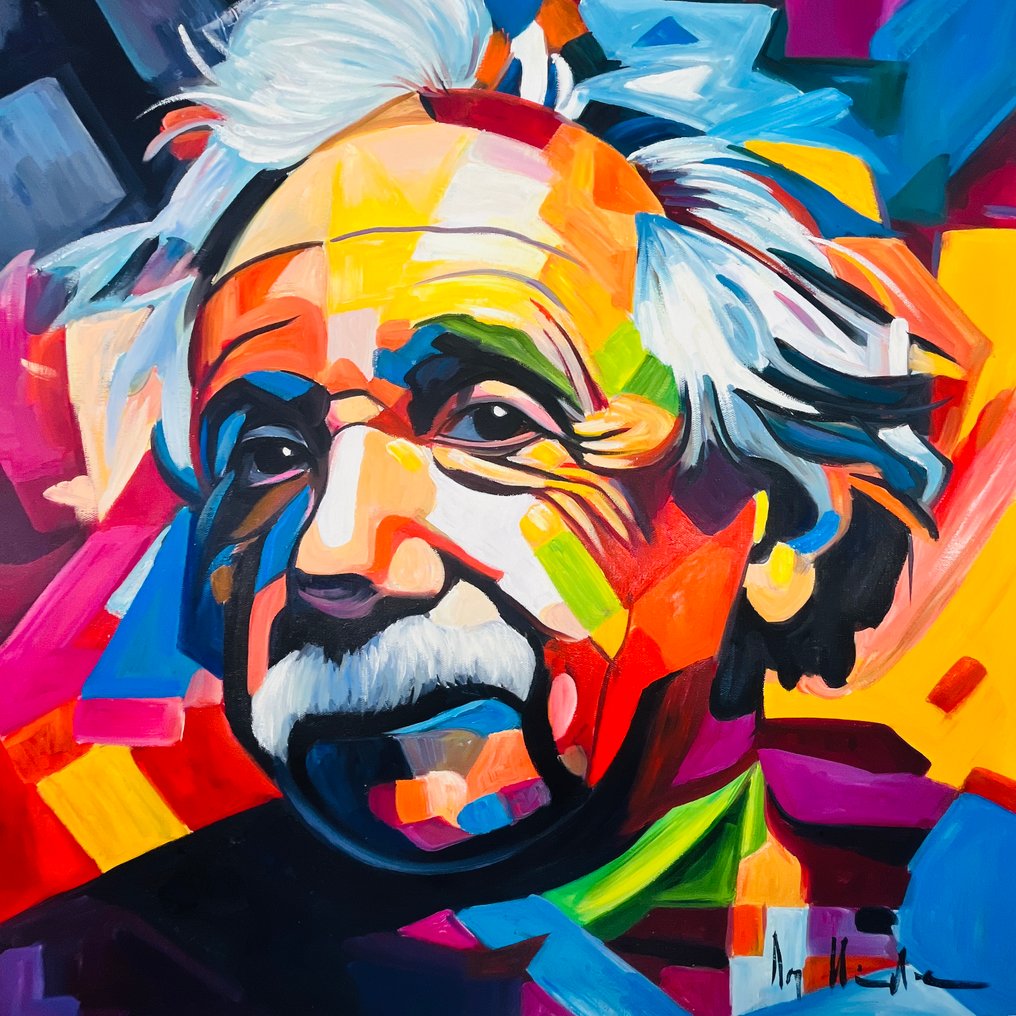 DR HIDE - (100% handpainted !) Smart Einstein Brain #1.0