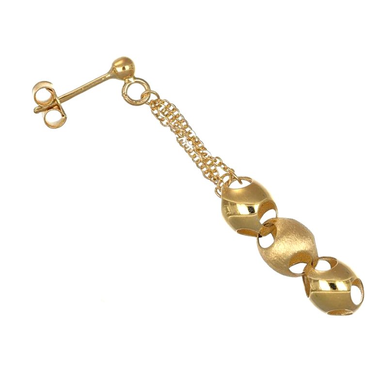 耳环 - 18K包金 黄金 #3.2