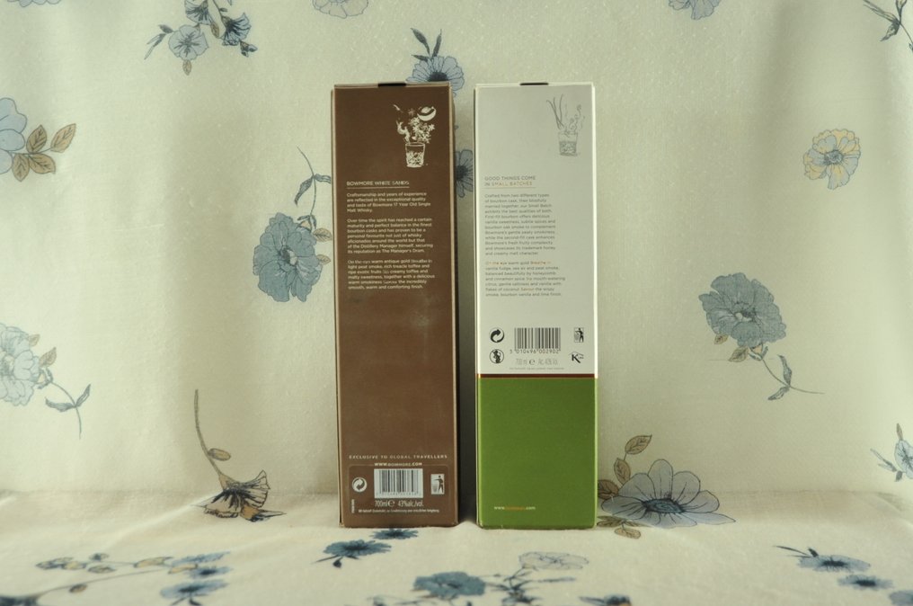 Bowmore 17 years old 17yo White Sands & Small Batch  - 700ml - 2 bottiglie #4.3