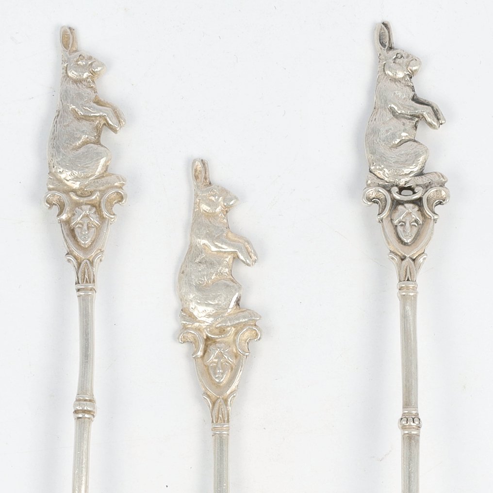 Gerritsen & van Kempen - Kinderbestek - Servizio di posate (3) - .833 argento #1.0