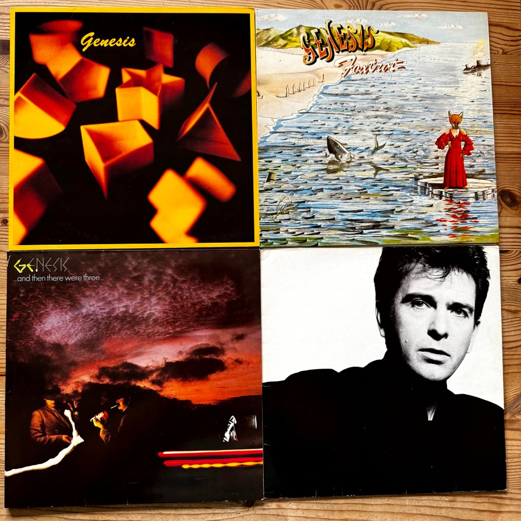 Genesis - 4 great records from Genesis - Πολλαπλοί καλλιτέχνες - Δίσκος βινυλίου - Stereo - 1973 #1.0