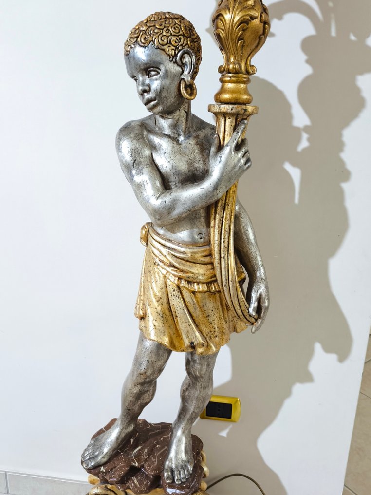 Kandelaber gulvlampe - Tre #3.2