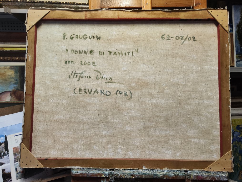 Stefano Vicca (XX-XXI), da Paul Gauguin - Donne di Tahiti #4.3