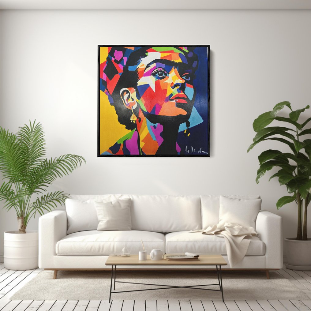 DR HIDE - (100% handpainted !) Frida 1953 #1.0