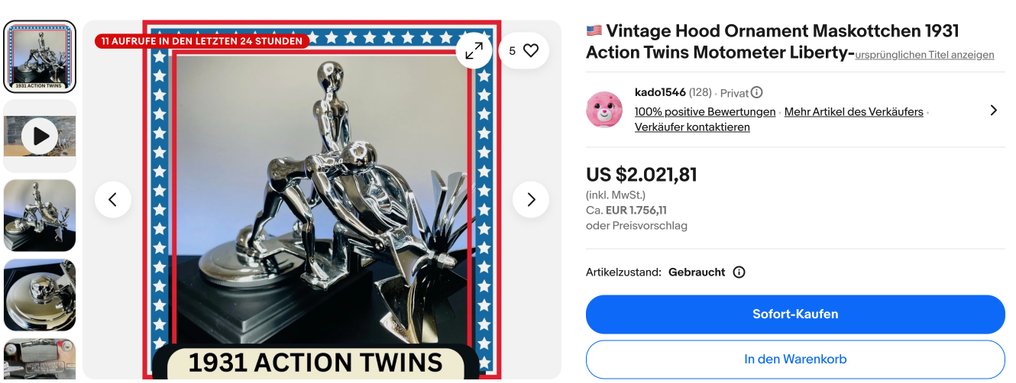 Stemma da auto (1) - Liberty - Action Twins - 1930-1940 #2.1