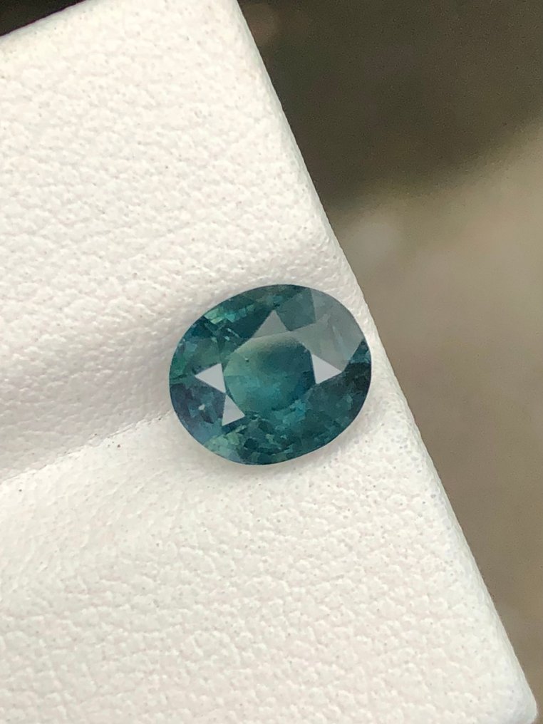 没有保留价 绿色, 蓝色 蓝宝石 - 2.05 ct - 国际有色宝石协会(ICA GemLab) #3.2