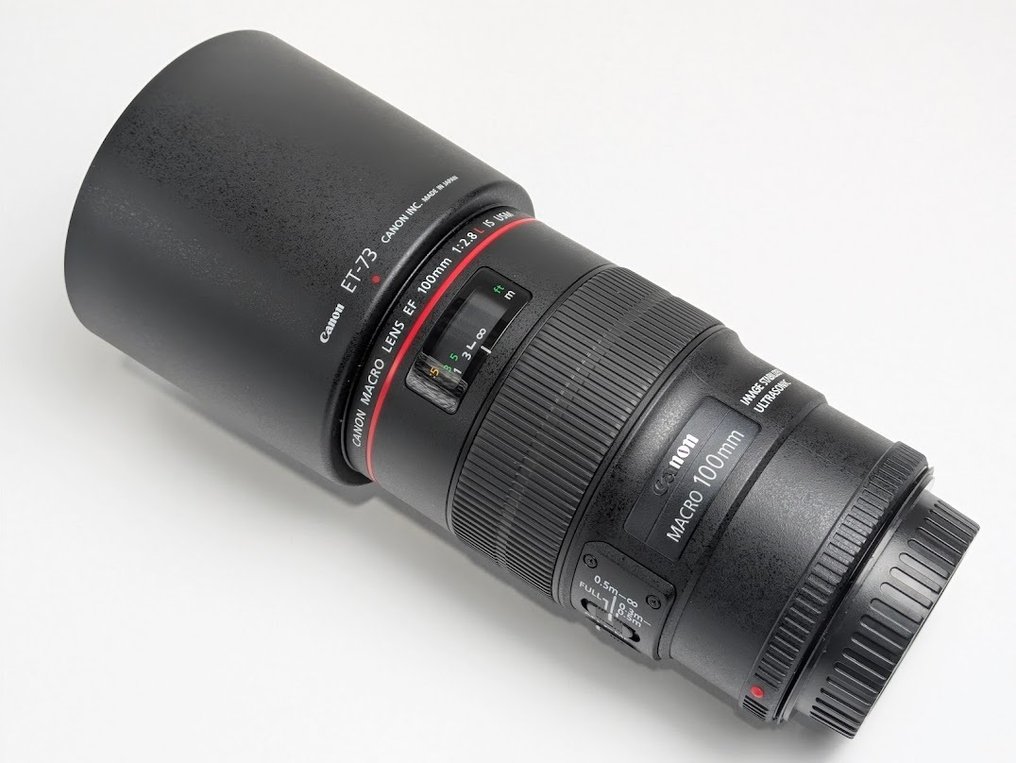 Canon EF 100mm f/2.8 L IS Macro USM – Mint w/ Box, Hood, Case Φακός macro #1.0