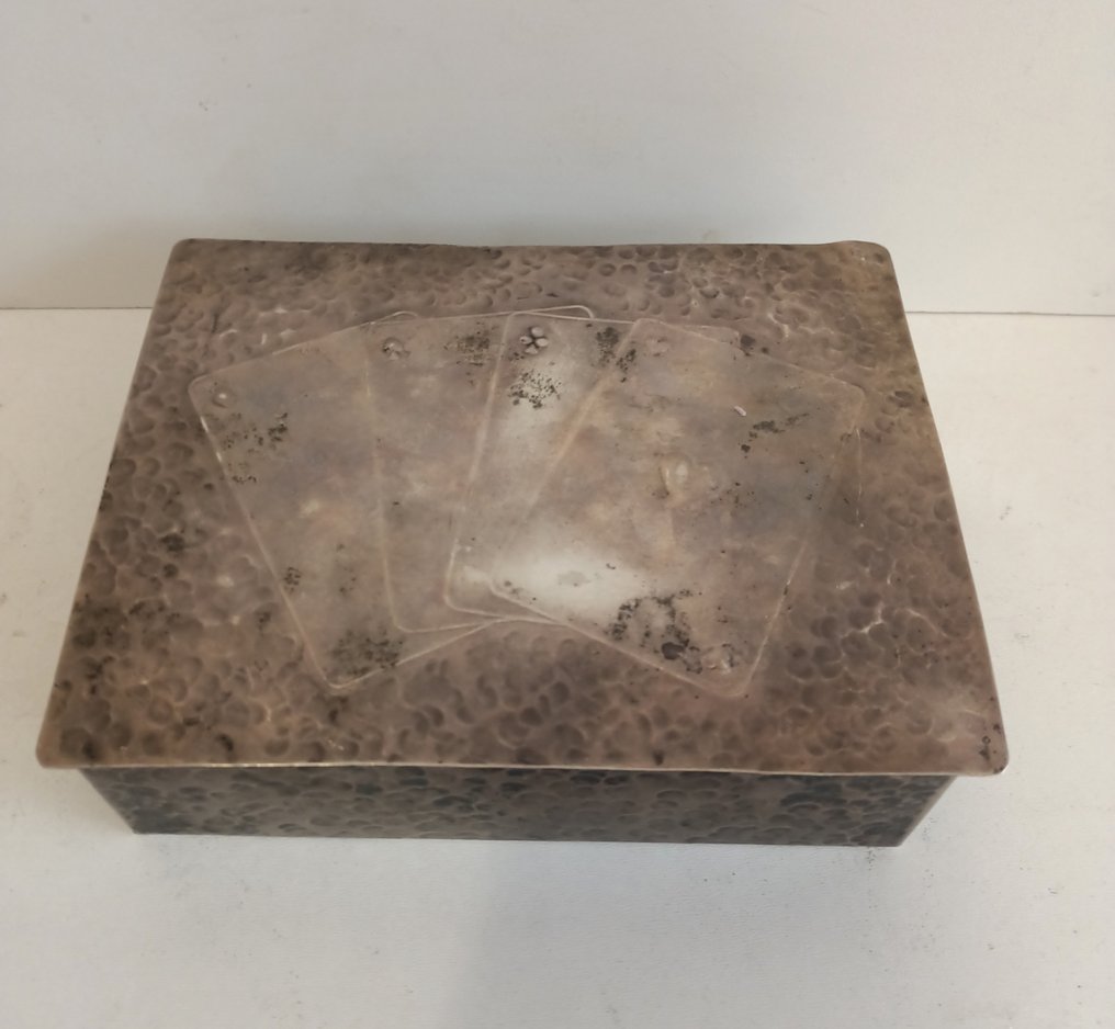 Scatola - .800 argento - Scatola d'argento per carte #3.2