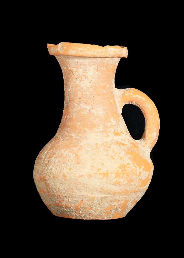 Amlash Terracotta Jug with Handle  (No reserve price) #1.0