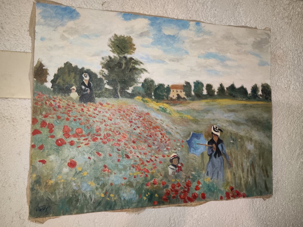 Stefano Vicca (XX-XXI), da Claude Monet - I papaveri (Les Coquelicots) #4.3