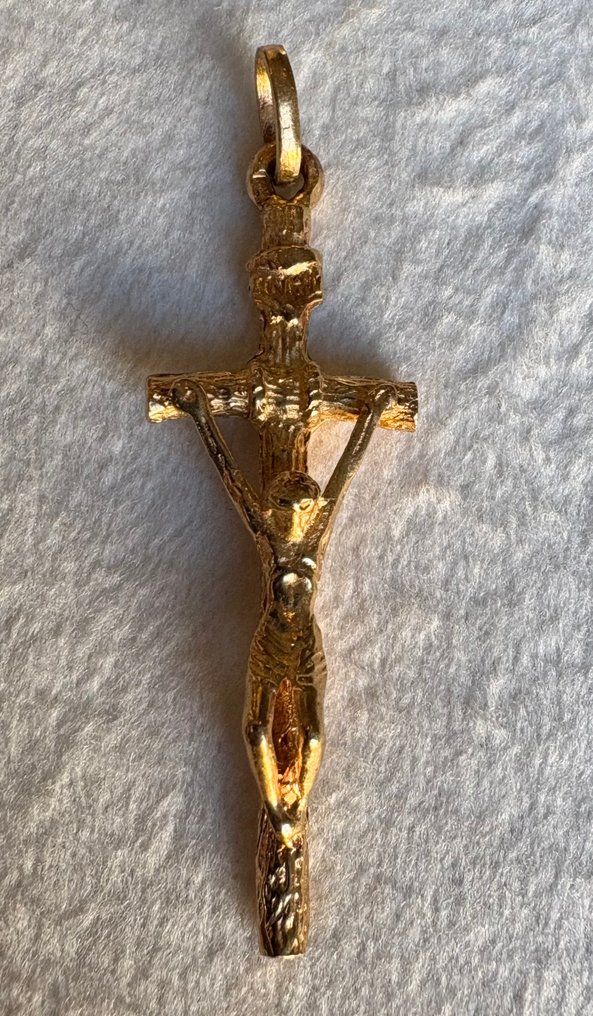 Pendentif en forme de croix - 19,2 carats Or jaune #1.0