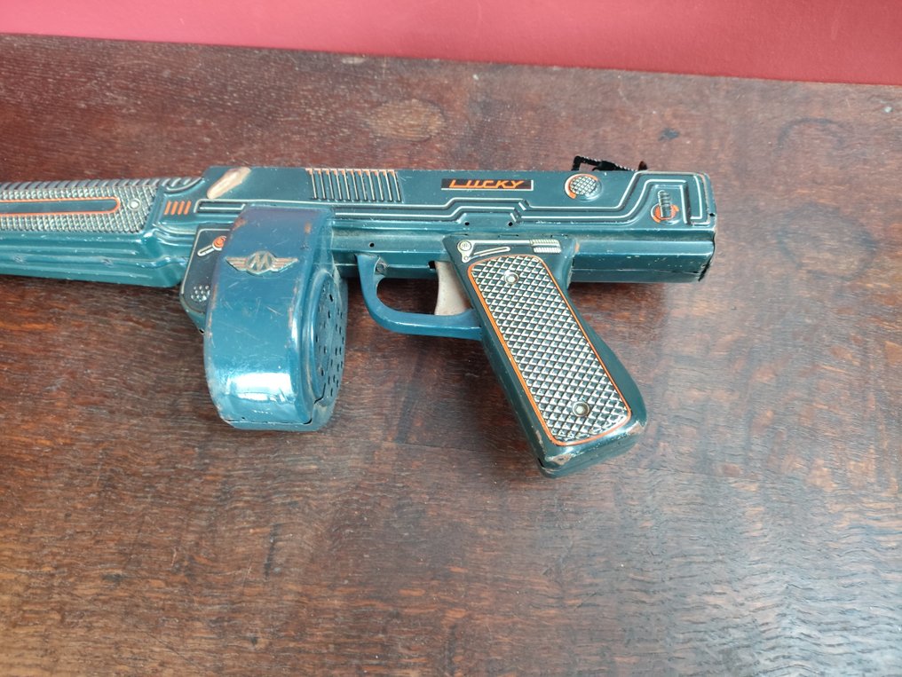 Lucky - Onnekas röyhtäysase - Vieteritinalelu - 1950-1959 - Japani #3.2