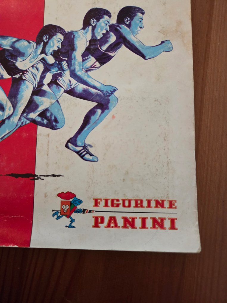 1976 Panini Lasse Virén, Edwin Moses, Nadia Comăneci, and others. - 1 Complete album - Excellent (EX) #1.0