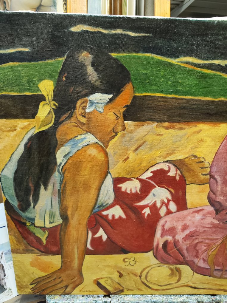 Stefano Vicca (XX-XXI), da Paul Gauguin - Donne di Tahiti #3.2