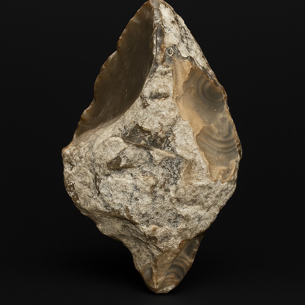 中石器时代/史前旧石器时代 燧石 Scraper - 7 cm  (没有保留价) #1.0