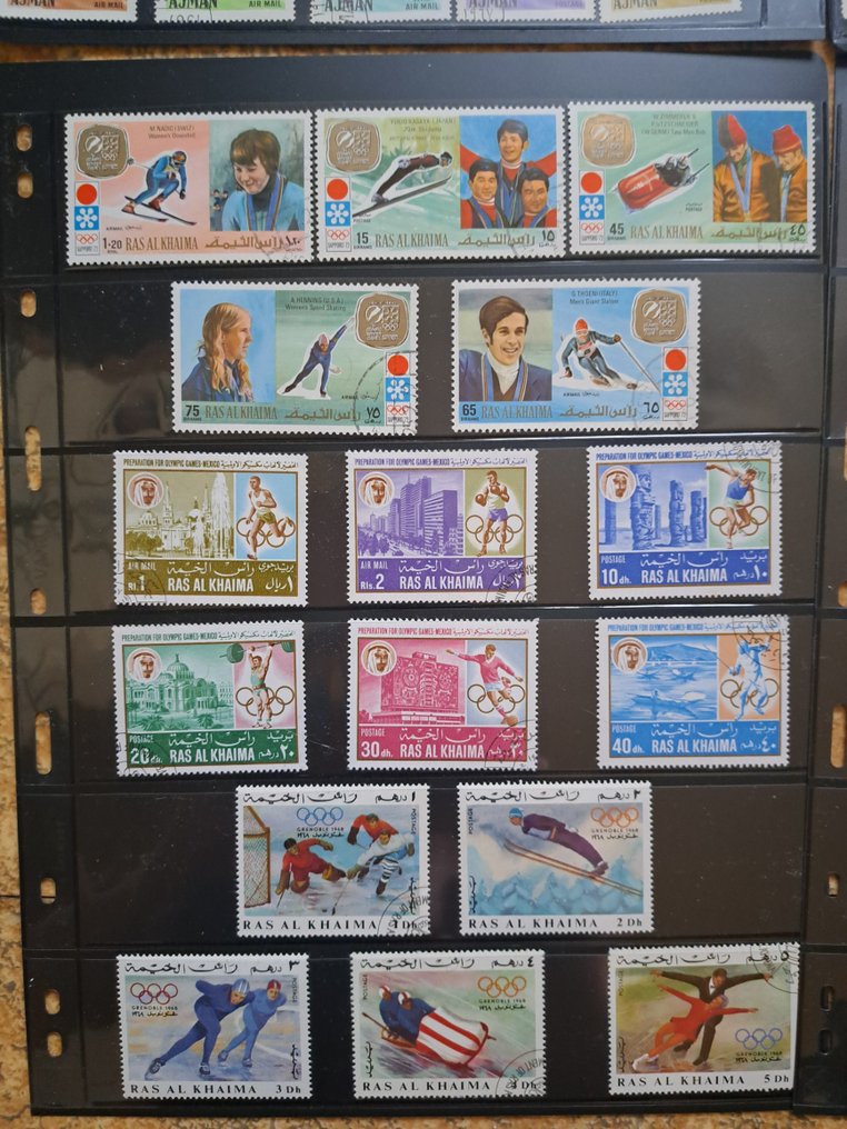 关于世界的风景：）  - 来自世界各地的奥林匹克邮票——215枚 #4.3