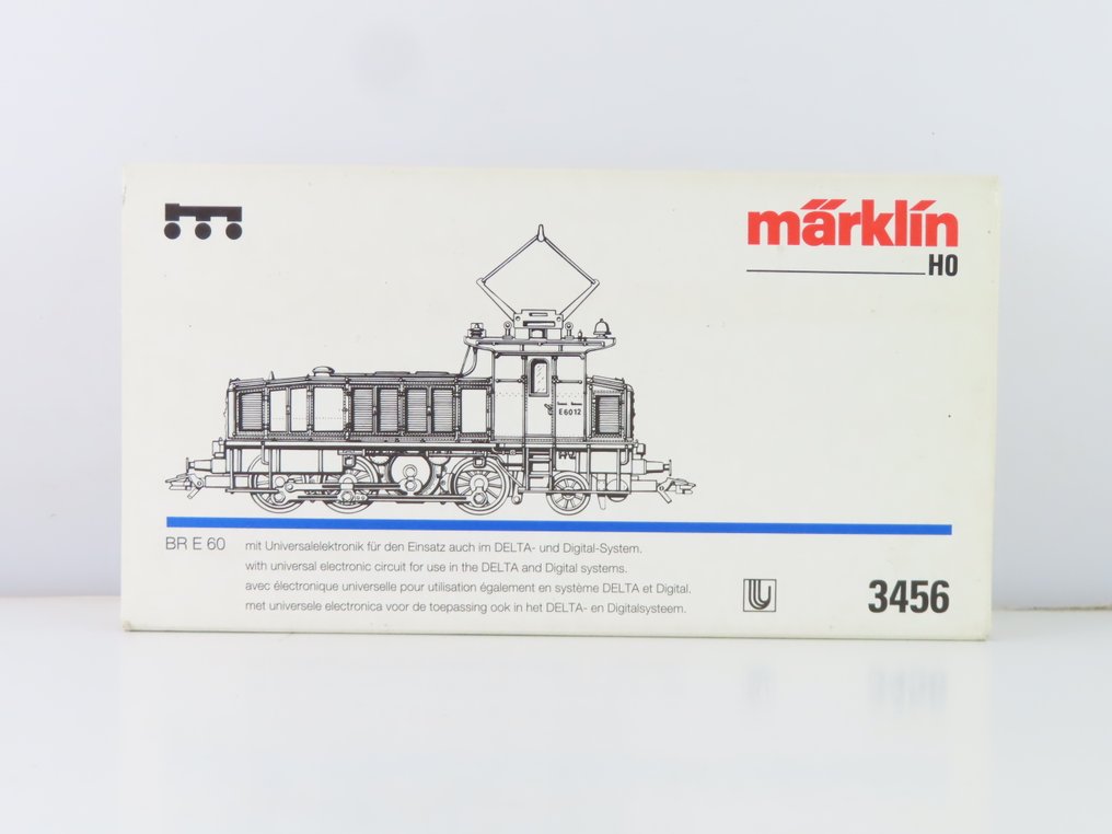Märklin H0轨 - 34561 - 电力机车 (1) - E60，Delta digitaal - DRG #2.1