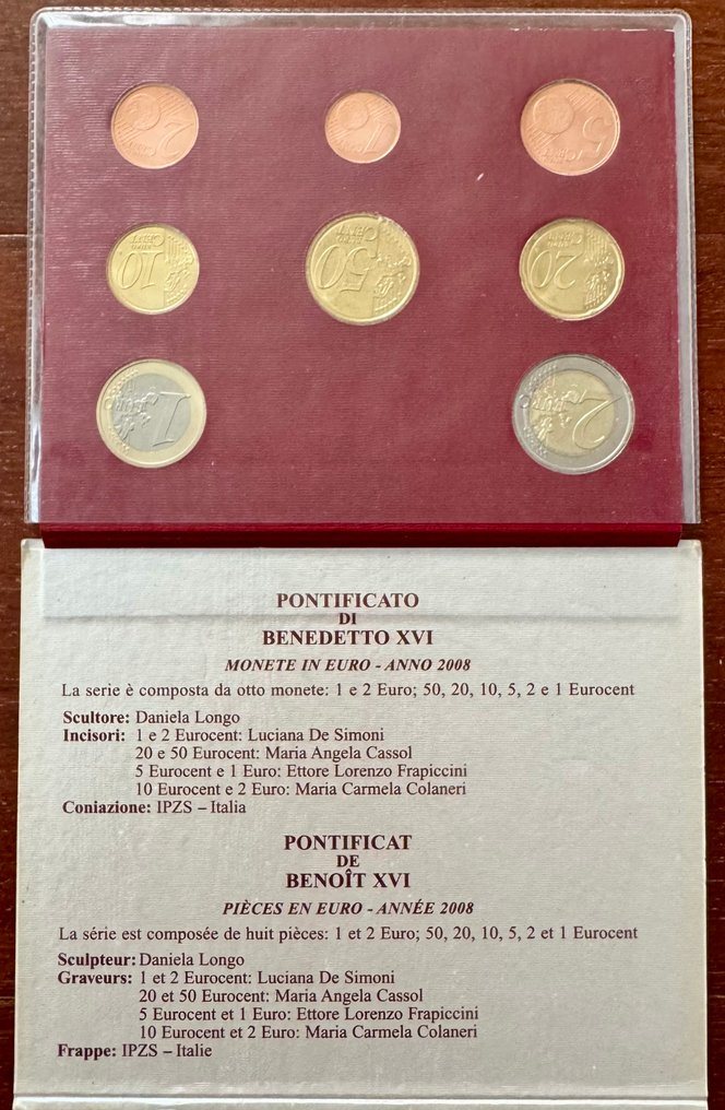 Vatikan. Year set (BU) 2008  (Ohne Mindestpreis) #2.1