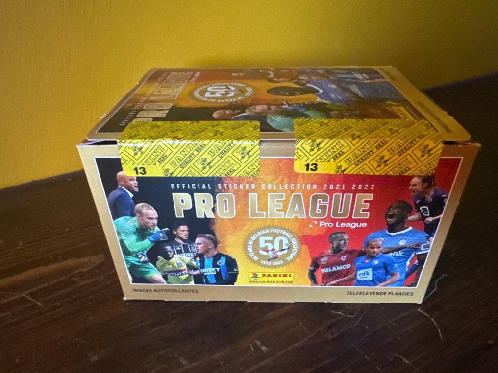 2021/22, 2021-2022 帕尼尼 Football 2021 Belgium Box - 100 Box - Good (GD) #3.2