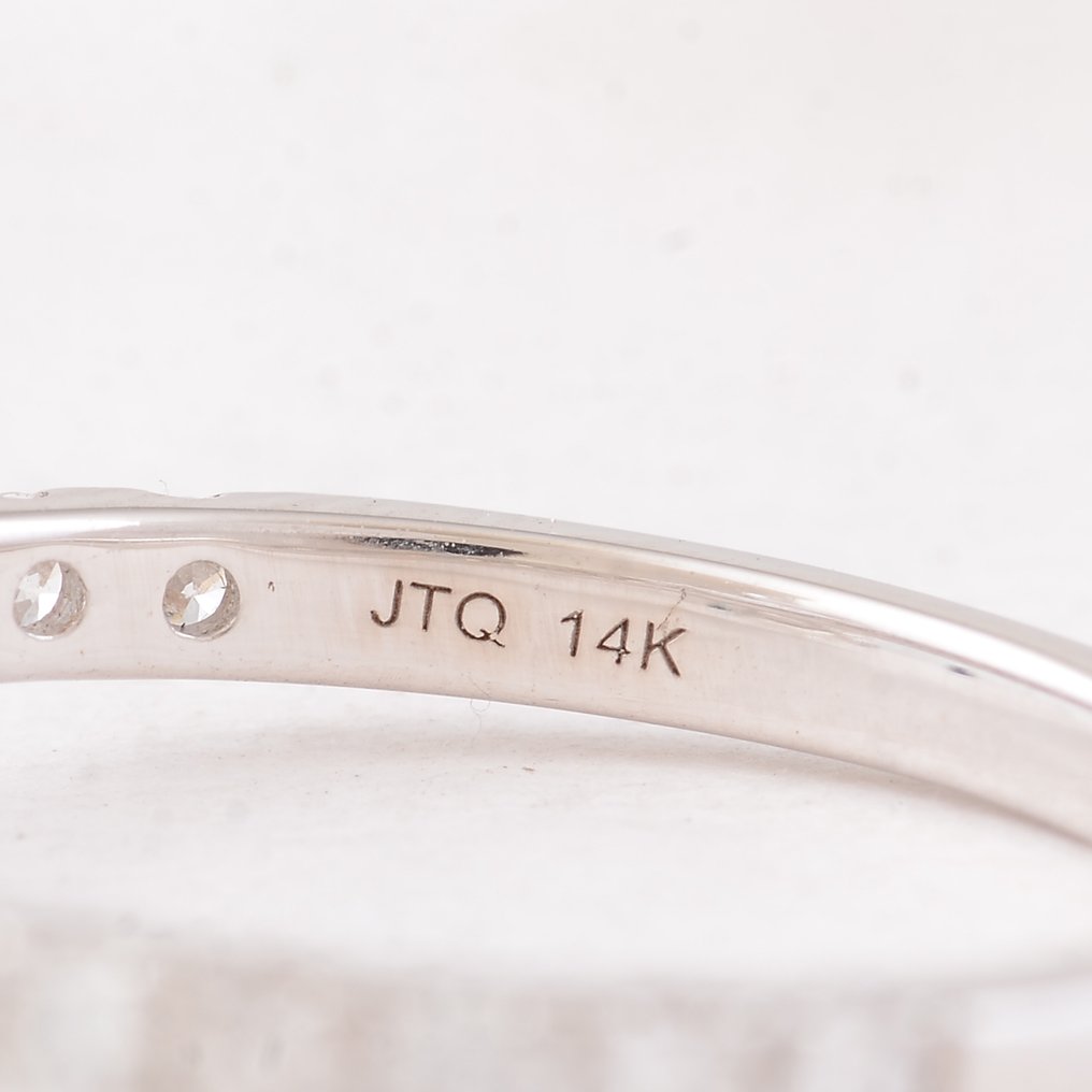 No Reserve Price - Ring - 14 kt. White gold - 2.44ct. tw. Diamond (Lab-grown) - Diamond #4.3