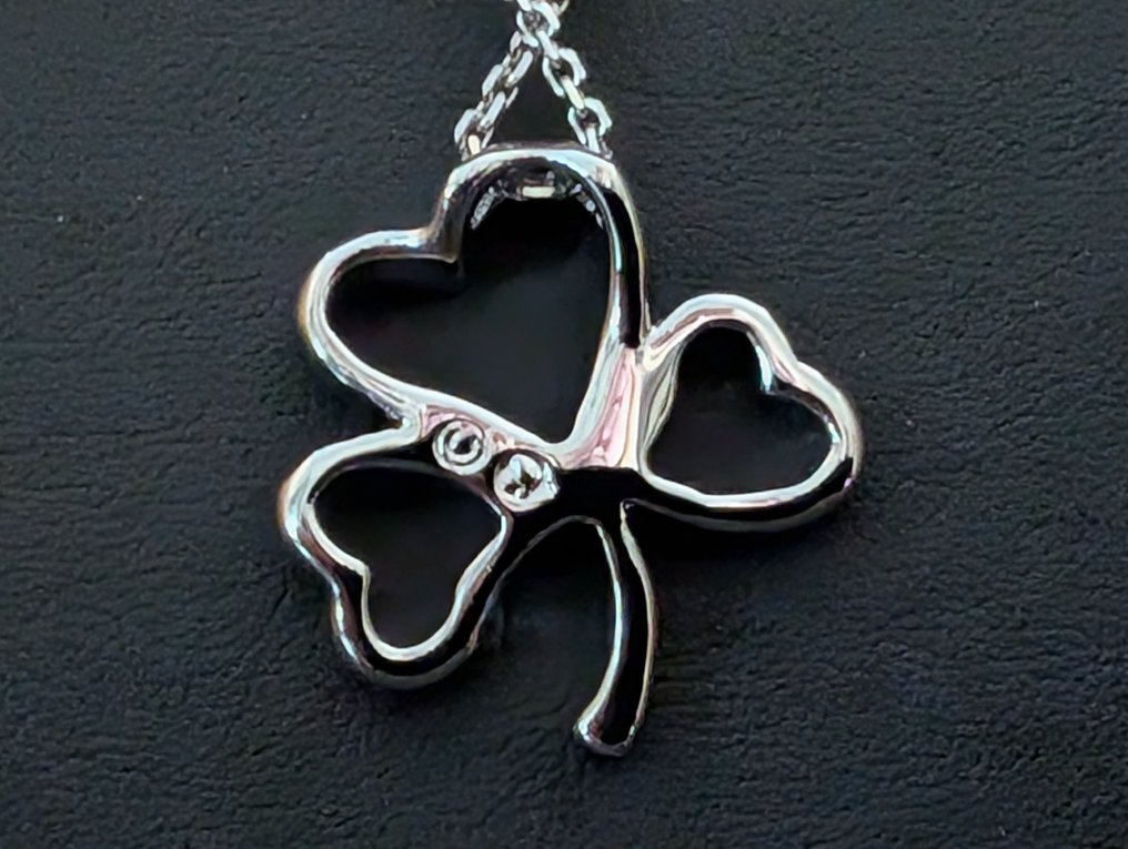 Statua, Swarovski collier - 2.4 cm - Metallo, Cristallo #4.3