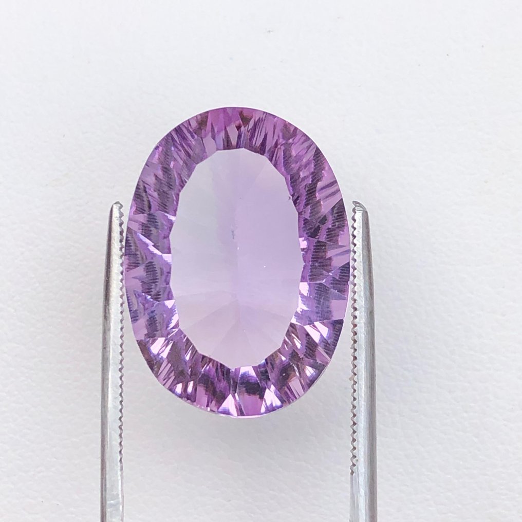 没有保留价 - 1 pcs  紫色 紫水晶  - 14.95 ct - 国际有色宝石协会（ICA GemLab） #2.1