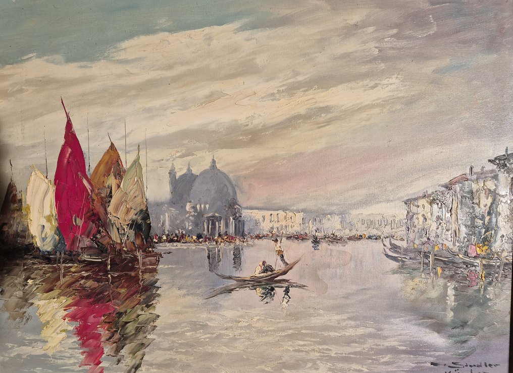 Benno Stadler (1908-1984) - Blick auf Venedig #1.0