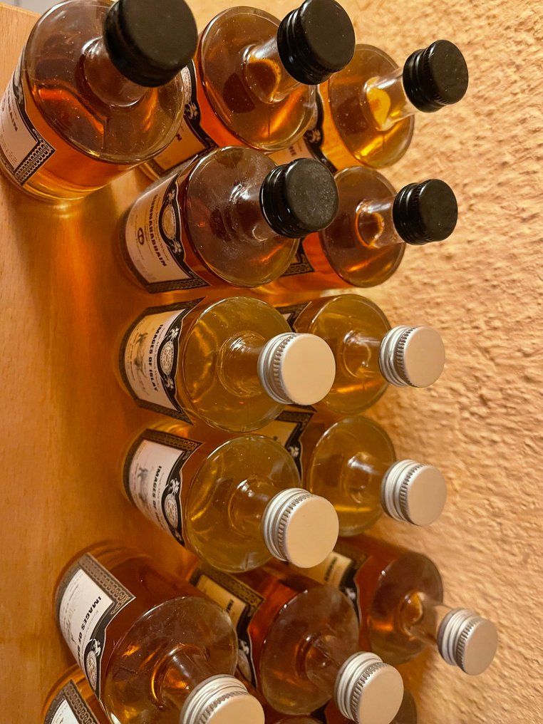 Bunnahabhain 2006 + Images of Islay + Images of Bardstown + Isle of Jura 2006 + Craigellachie 1995 + Images of Dufftown 1997 - Miniature - Malts of Scotland  - 5cl - 28 bottles #4.3