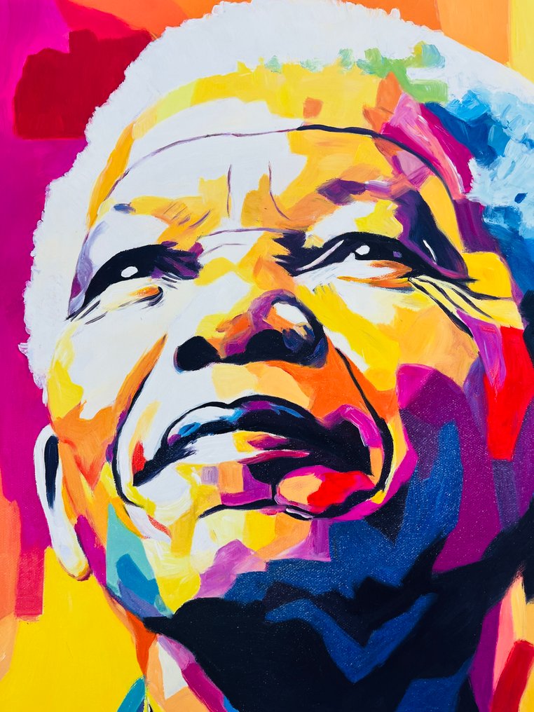 DR HIDE - (100% handpainted !) Mandela Vision 6344 #3.2