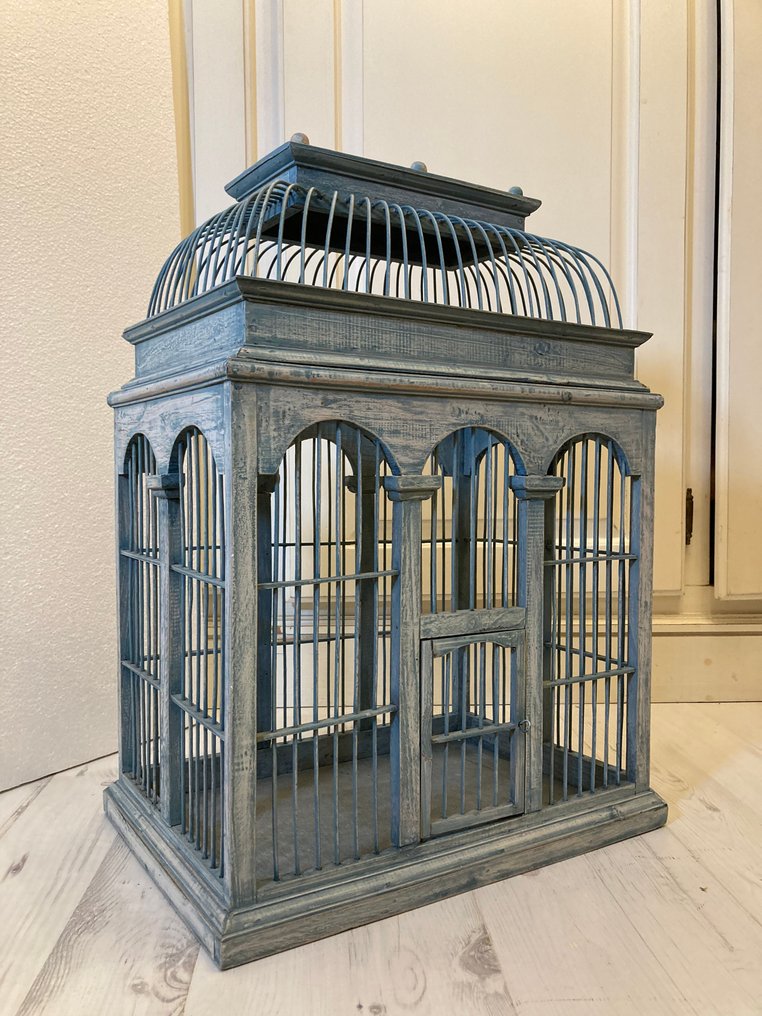  鸟笼 - 木 - 古老的鸟笼 #4.3