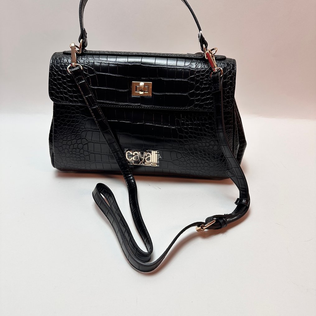 Roberto Cavalli - Cavalli Class - Croco Satchel - Válltáska #2.1