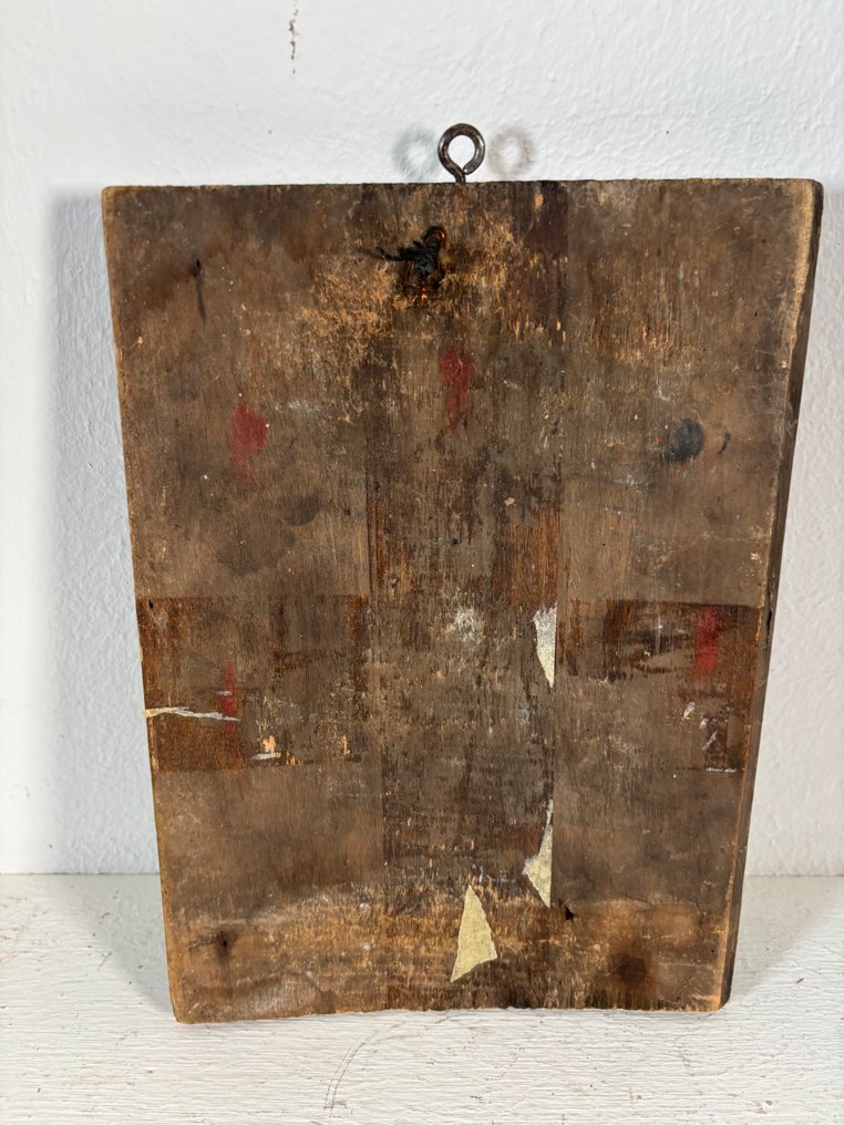 标志 - 两个圣徒 - 木 #1.0