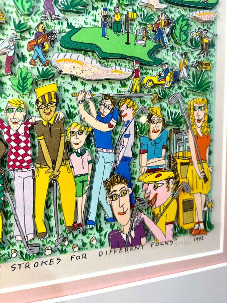 James Rizzi (1950-2011) - Different Strokes For Different Folks #4.3