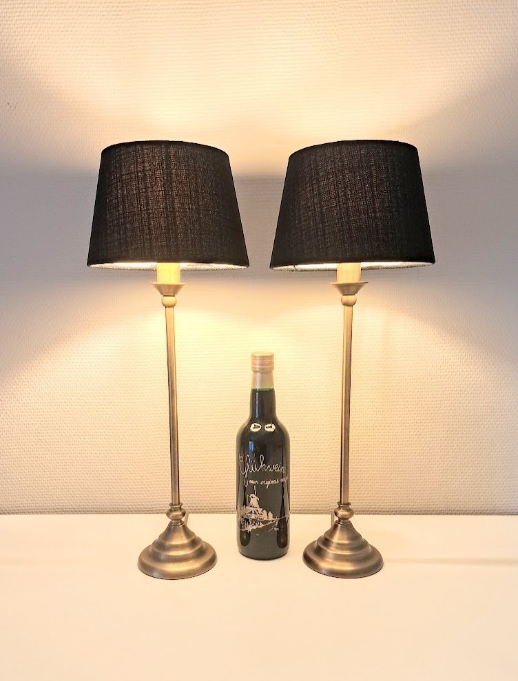 Επιτραπέζιο φωτιστικό (2) - Σετ λαμπτήρων - Μέταλλο #1.0