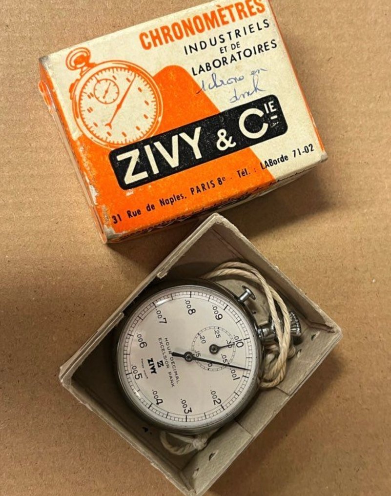 ZIVY&Cie Excelsior Park - Hour Decimal - 1950-1959 #1.0