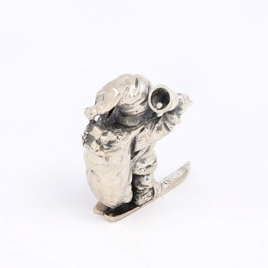 Giovanni Raspini - 'Kerstman' - Miniaturowa figura - Srebro pr. 800 #2.1