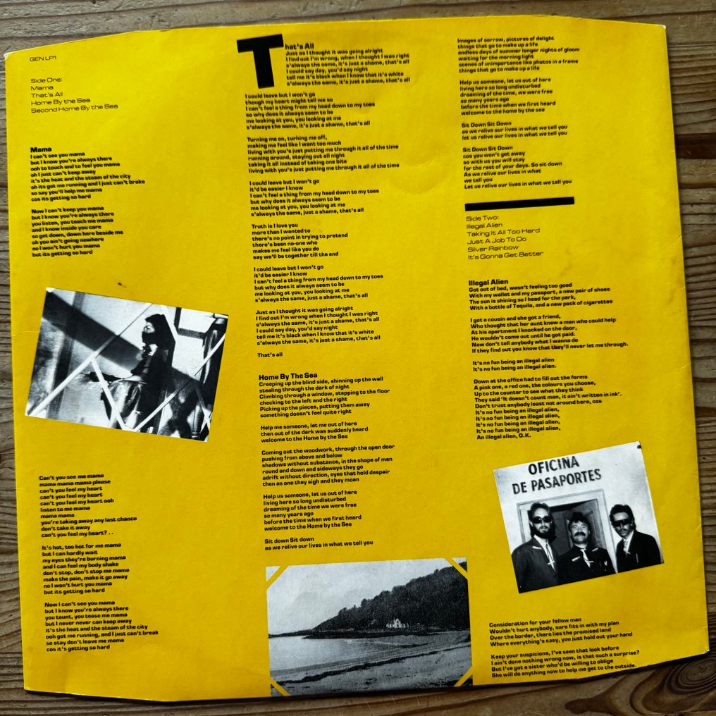 Genesis - 4 great records from Genesis - Πολλαπλοί καλλιτέχνες - Δίσκος βινυλίου - Stereo - 1973 #3.2