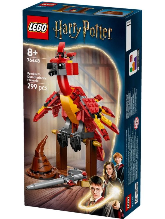LEGO Set - 76448 - Harry Potter - Fawkes: Dumbledore's Phoenix #3.2