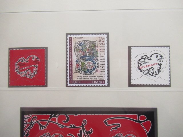 Frankrig 2007 - Fantastisk samling af frimærker og blokke på SAFE-ark. #1.0