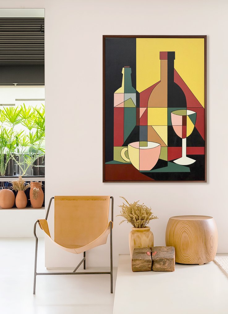 Alejandro Gonzalez - Bodegones Geométricos 65 - XL - (NO Reserve) #1.0