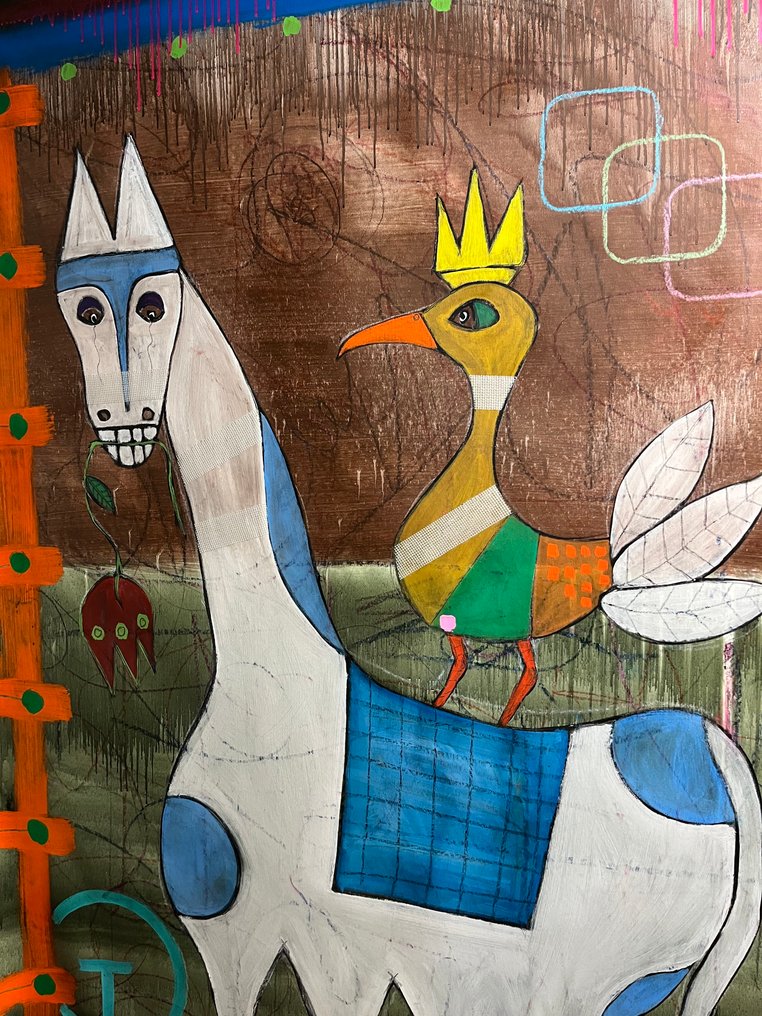 V. Cox - Somewhere out of Range VI - XXL · No Reserve #1.0