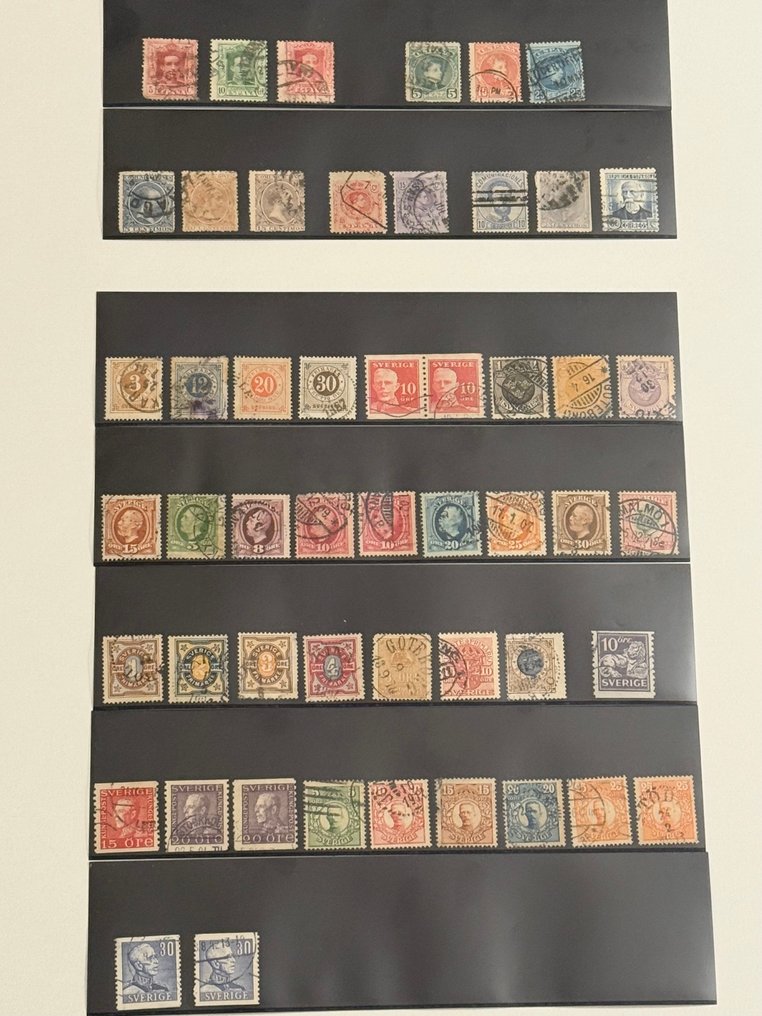 Σουηδία 1887/1952 - Σουηδία + Ισπανία + Ελβετία + Γερμανία #1.0