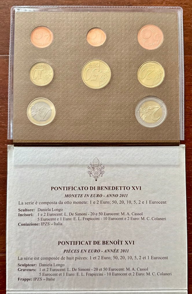 Vaticaan. Year set (BU) 2011  (Zonder Minimumprijs) #2.1