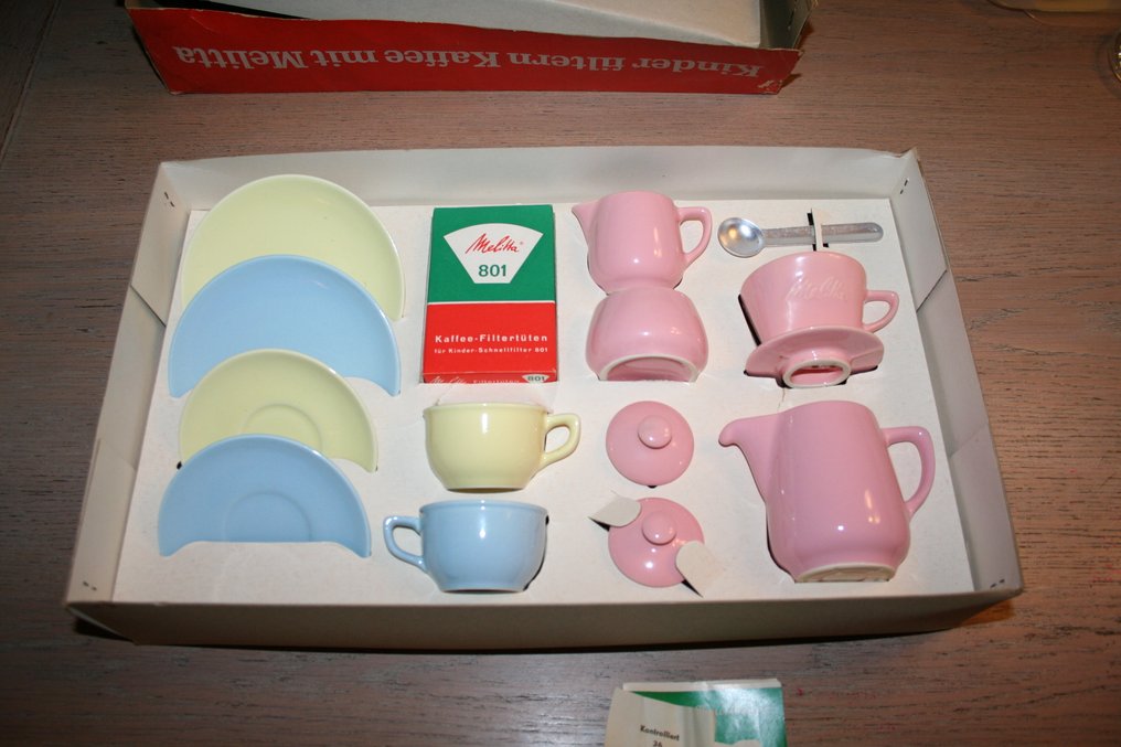 Melitta - Service à café - Ki-Service 1-830 bt - Faïence - Service pour enfants complet #1.0